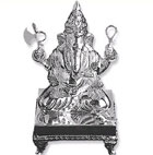 Divine Silver Plated Ganesh Idol to Cooch Behar